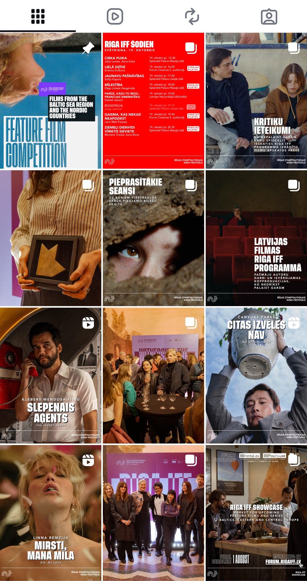 RIGA IFF – Portfolio – Post Grid Example 02