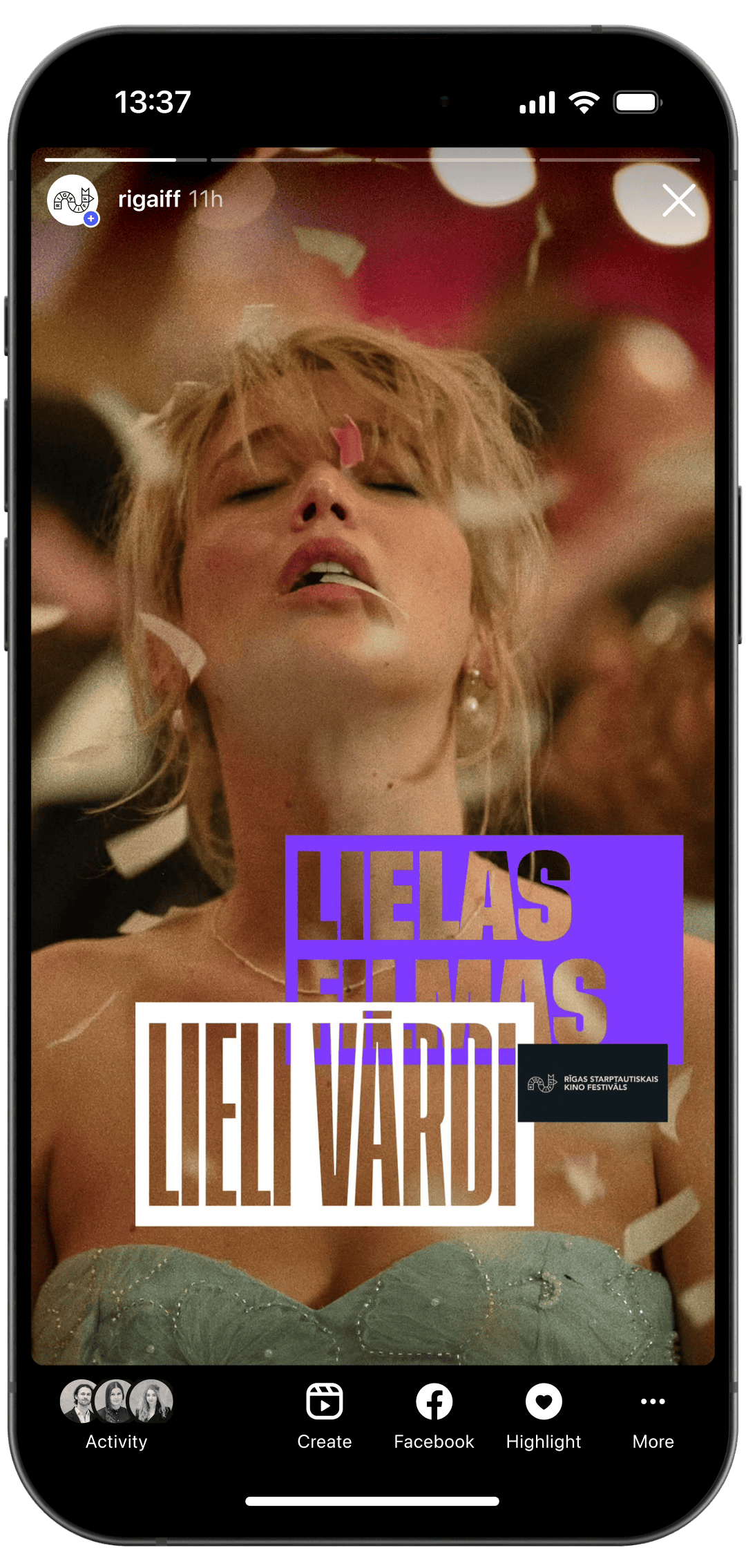 RIGA IFF – Portfolio – iPhone – Stories – A01-2